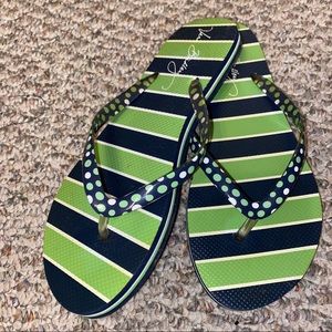 Vera Bradley flip flops